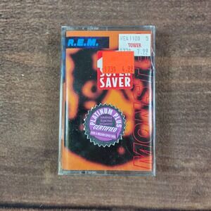 R.E.M. Monster Cassette Tape 1994 Orange Good Alternative Rock Album 4-45740